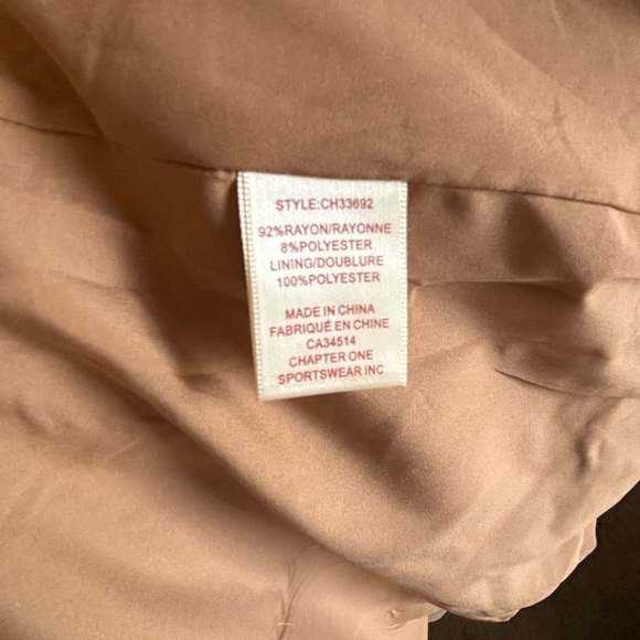 Sandwash Blazer by Autres Filles - Dark Camel NWT - Picture 5 of 5